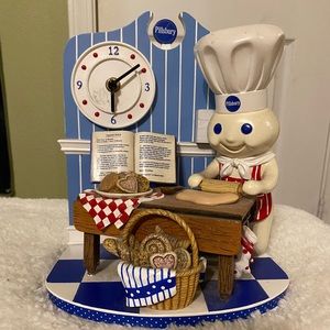Pillsbury Doughboy clock